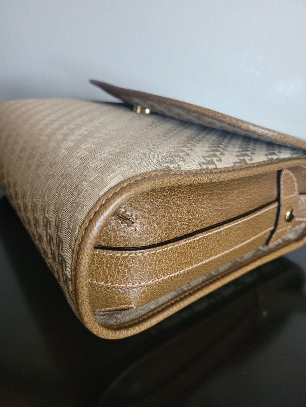 Vintage Gucci Monogram  Shoulder Crossbody Bag - Picture 11 of 16